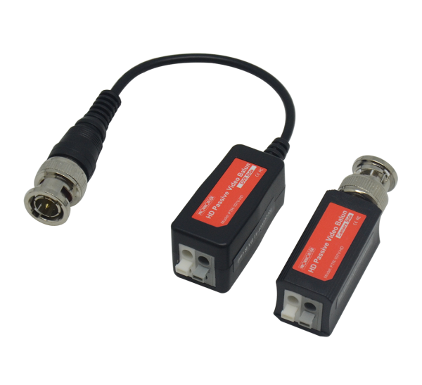 1 CH HD pasivni video Balun set, 8MP